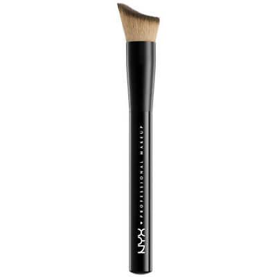  make me up מברשות    NYX Professional Makeup Total Control Foundation Brush, PROB22